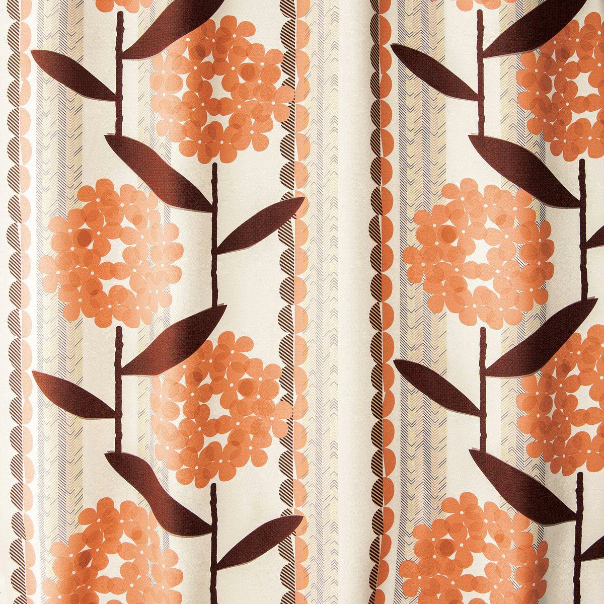 2級遮光カーテン ウォールフラワー（D-1196）｜カーテン通販専門店