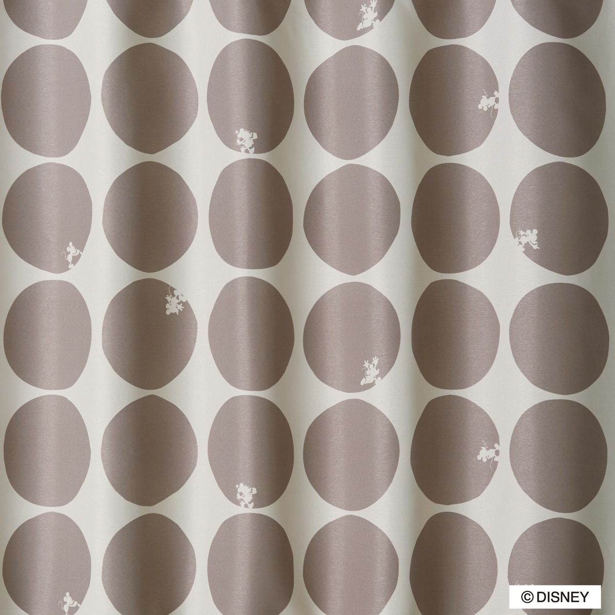 ディズニーカーテン 2級遮光カーテン スコープ[ミッキー]（D-1196