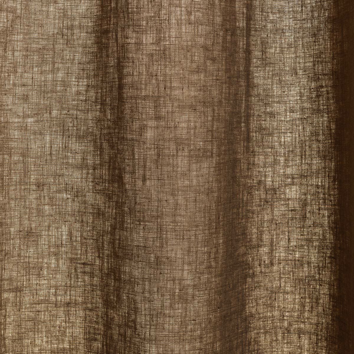 set》リネン100%ドレープカーテン＆レースカーテンセット（D-1190set