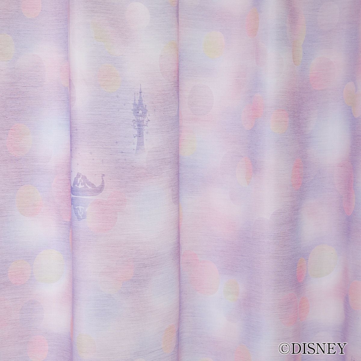 ディズニーレースカーテン シーザライトボイル〔プリンセス〕（L-1296