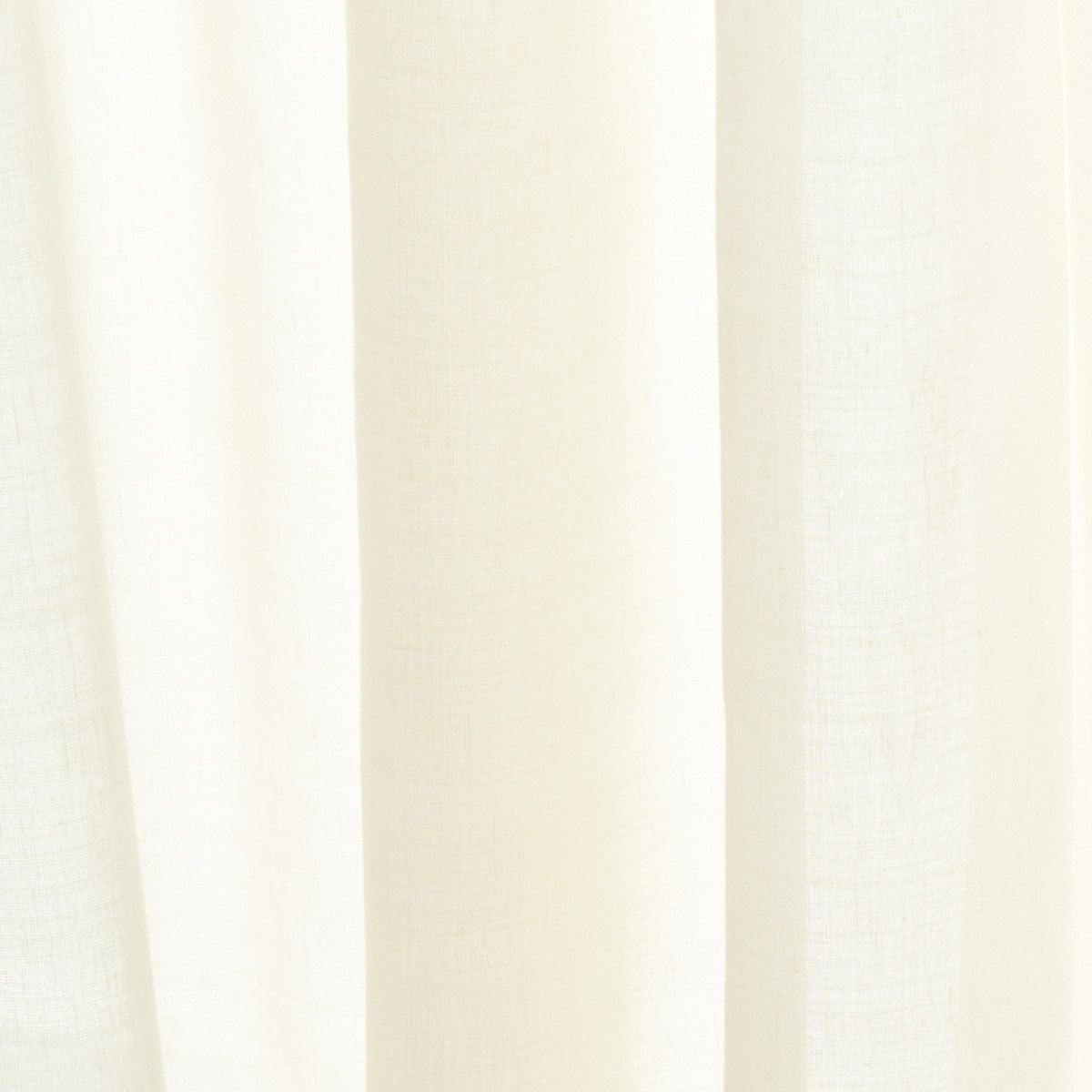 リネンのような質感が魅力のシームレス防炎レースカーテン オミクレー