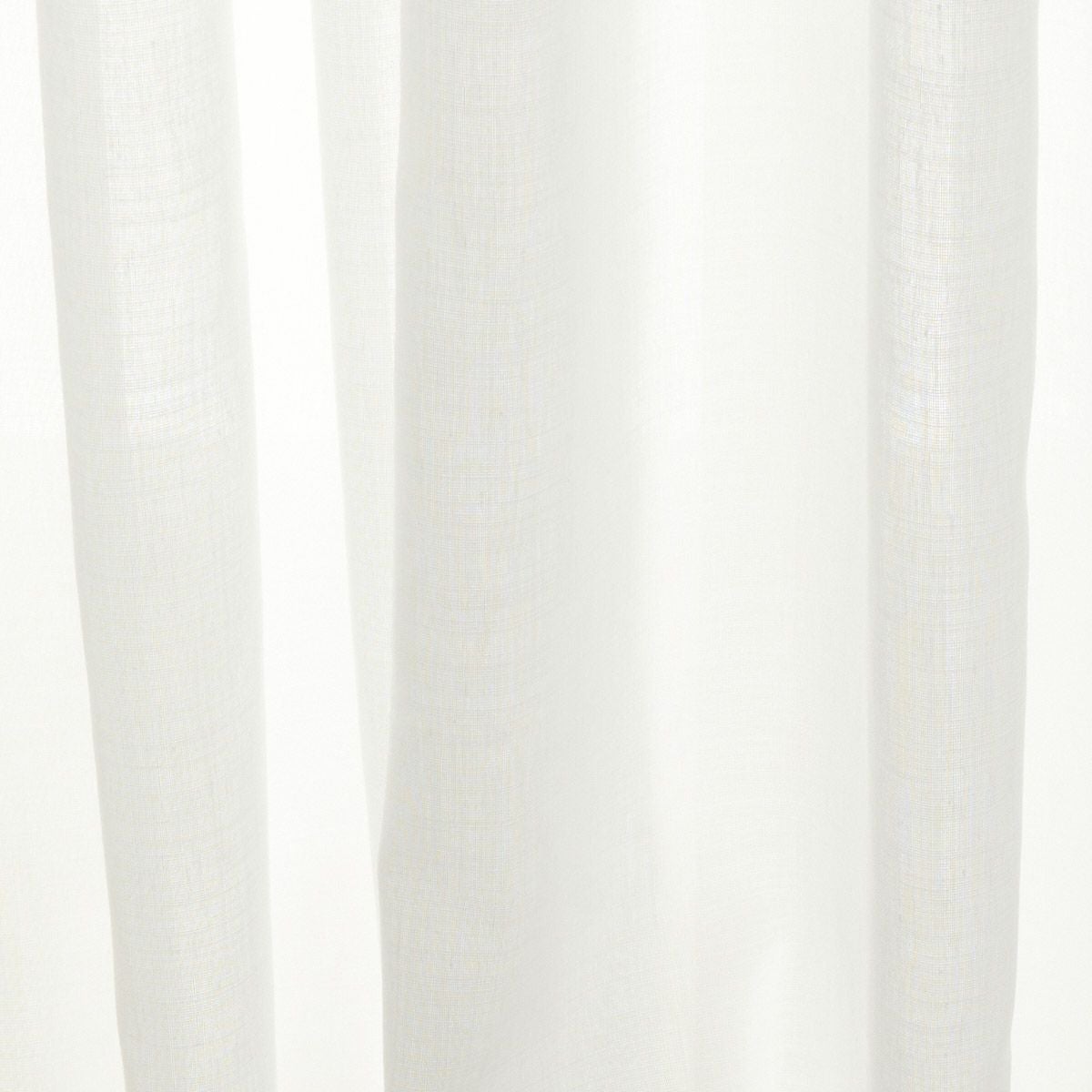 リネンのような質感が魅力のシームレス防炎レースカーテン オミクレー