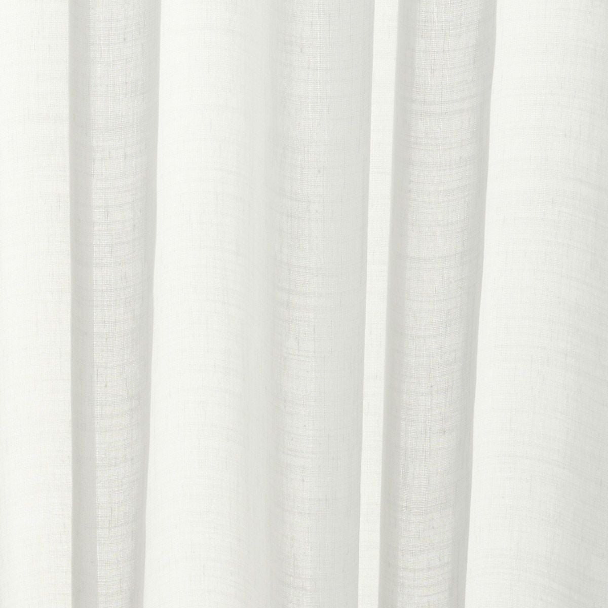 リネンのような質感が魅力のシームレス防炎レースカーテン オミクレー