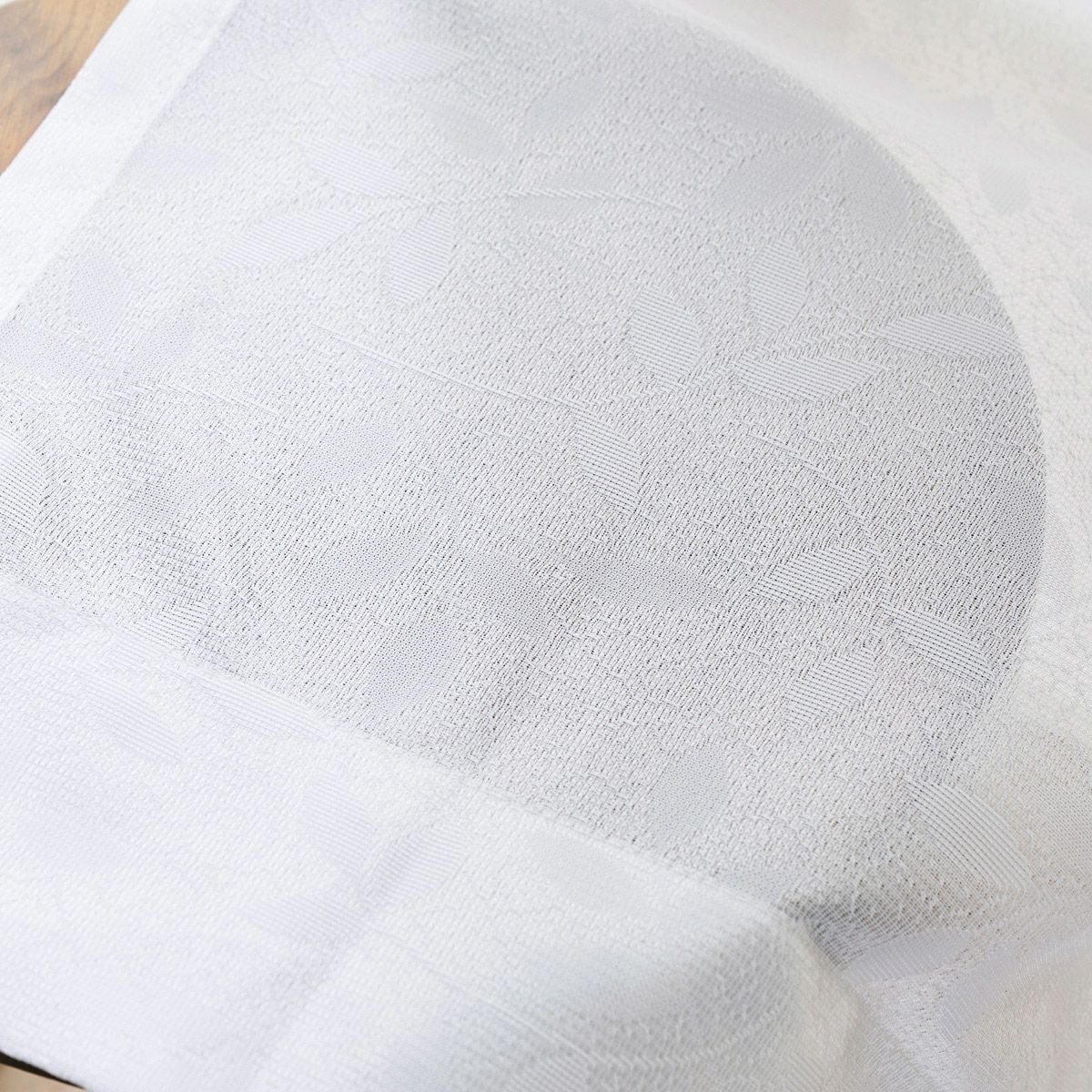 リーフ柄が透けて見える 遮像・採光ミラーレース ニトラ（L-1718