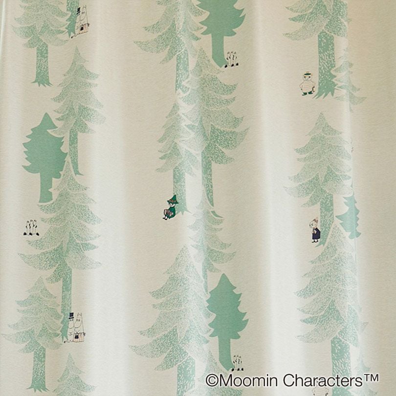 2級遮光カーテン ムーミン・プートドレープ（D-1196）｜カーテン通販
