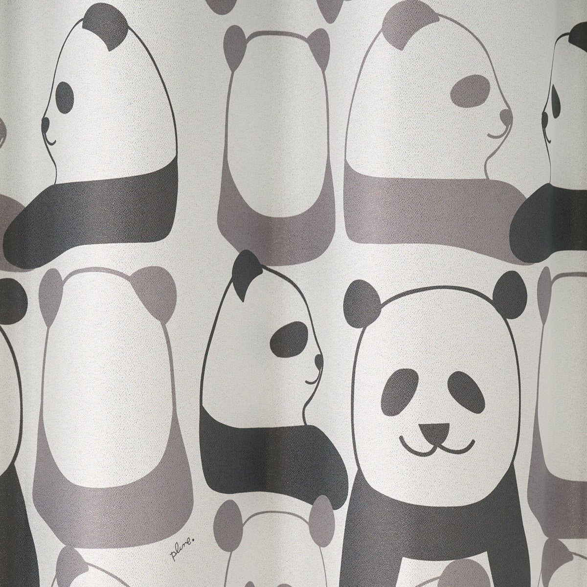 かわいいパンダに胸がキュンとなる2級遮光カーテン panda（D-8009